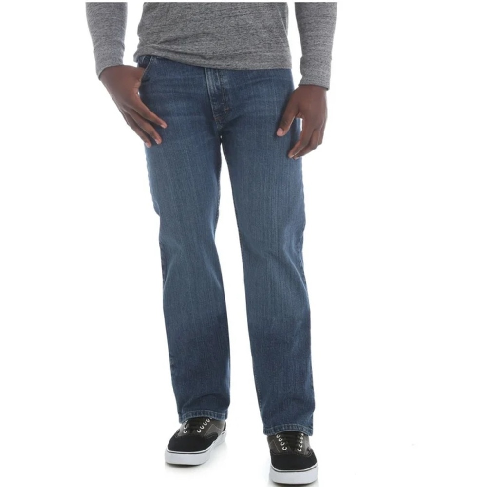 Wrangler Blue Straight Men's Jeans